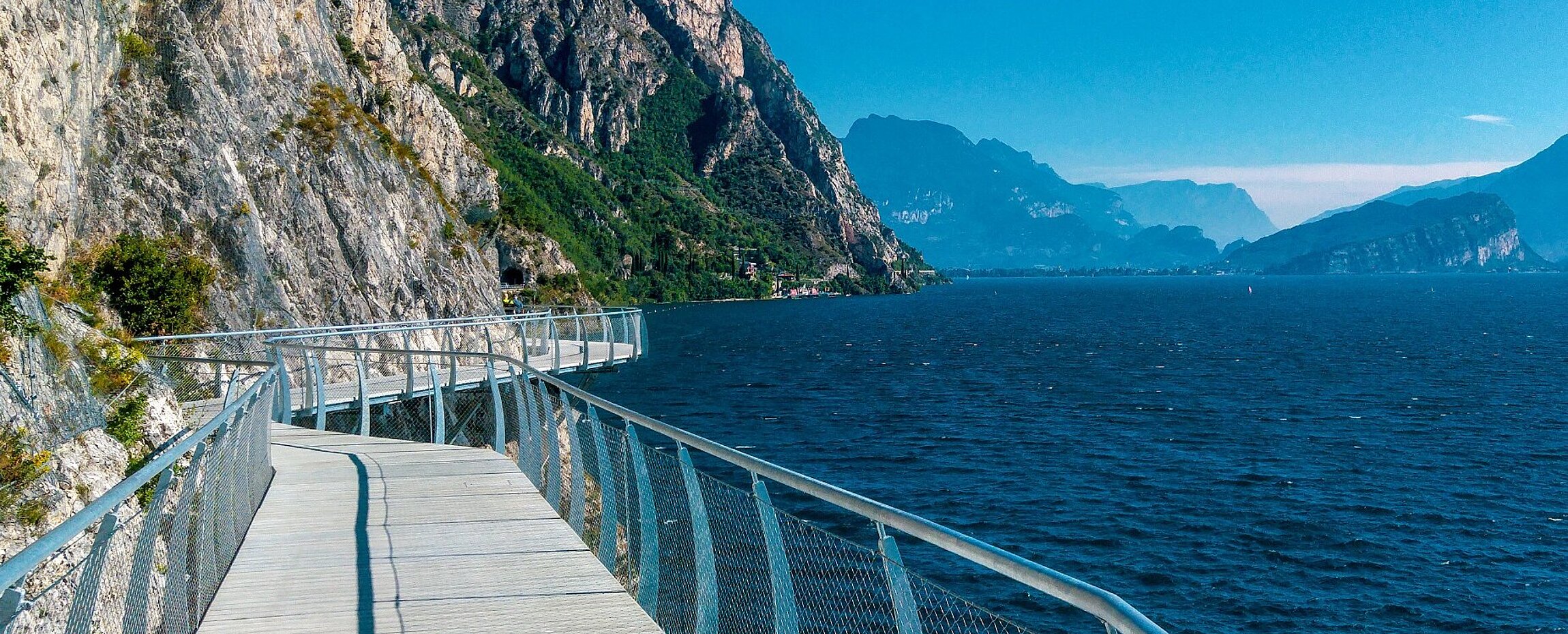 Gardasee - Radweg zwischen Riva und Limone sul Garda