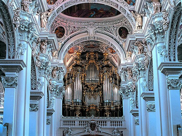 Größte katholische Kirchenorgel im Dom in Passau